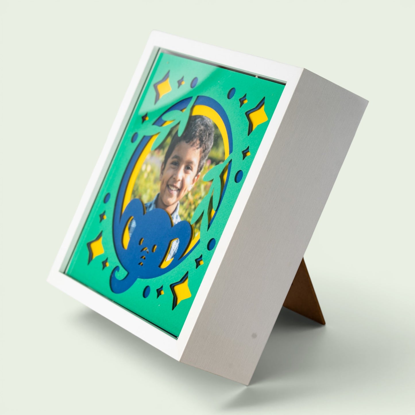 Elephant Kids Photo Frame