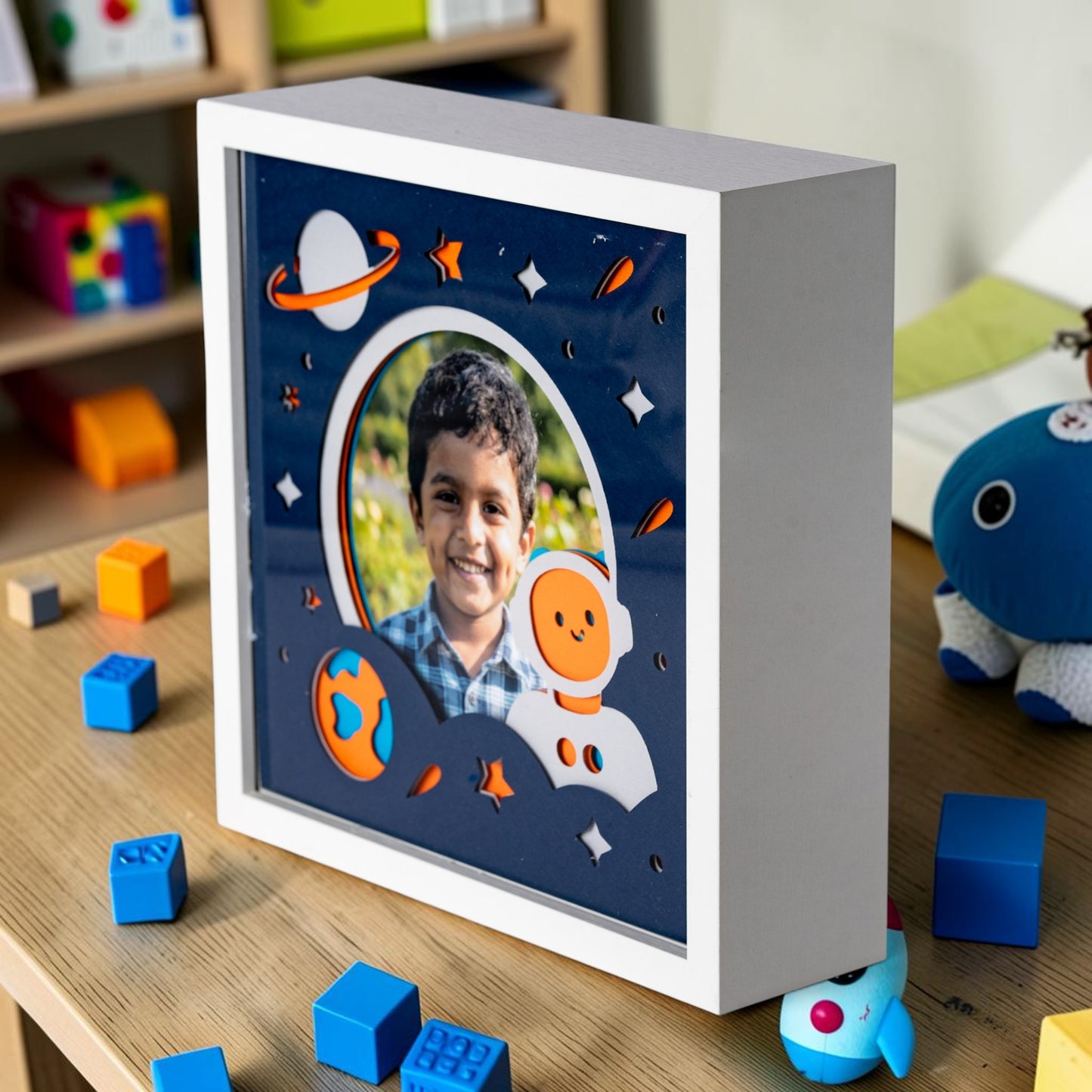 Astronaut Kids Photo Frame