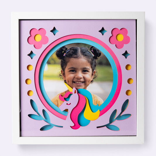 Unicorn Photo Frame for Kids