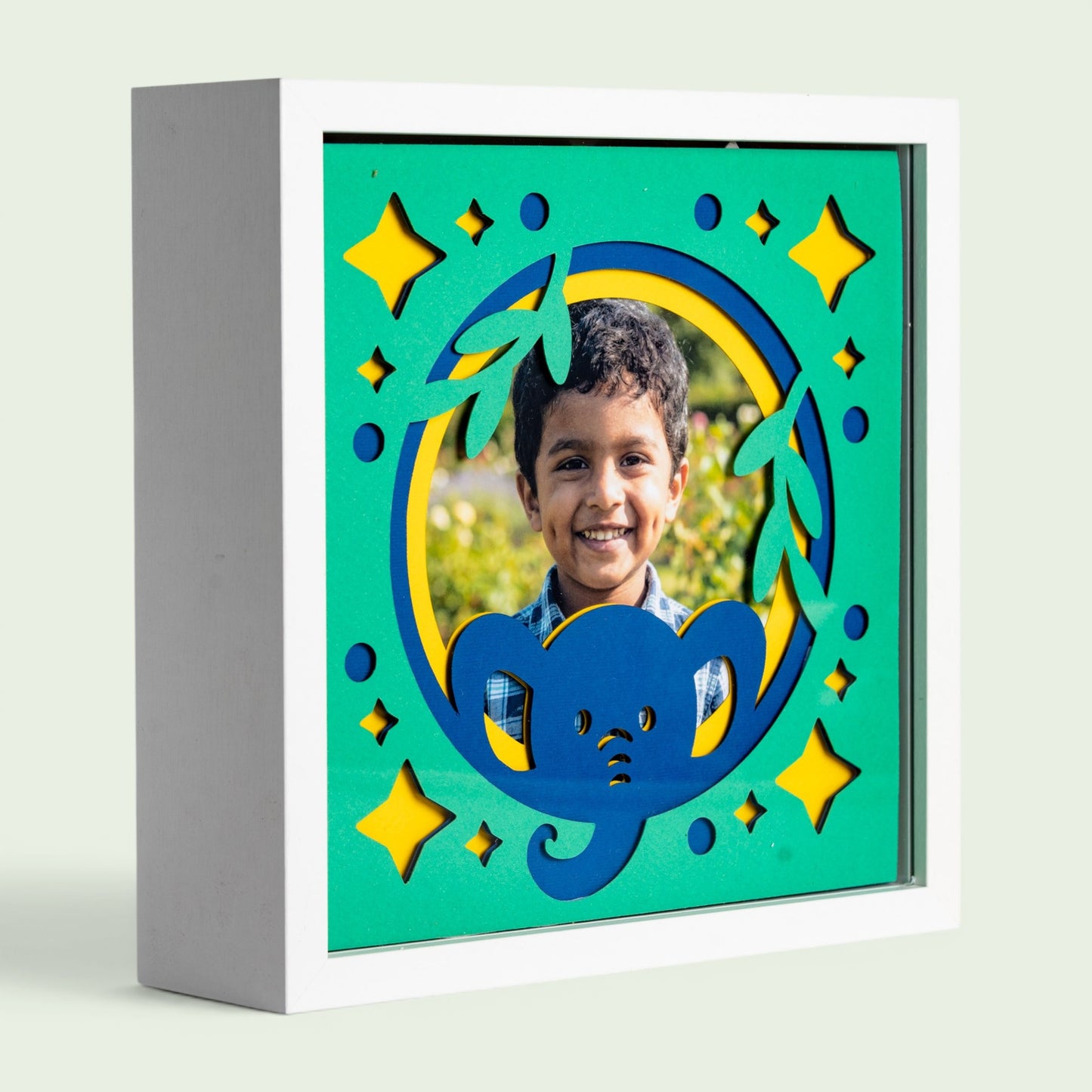 Elephant Kids Photo Frame