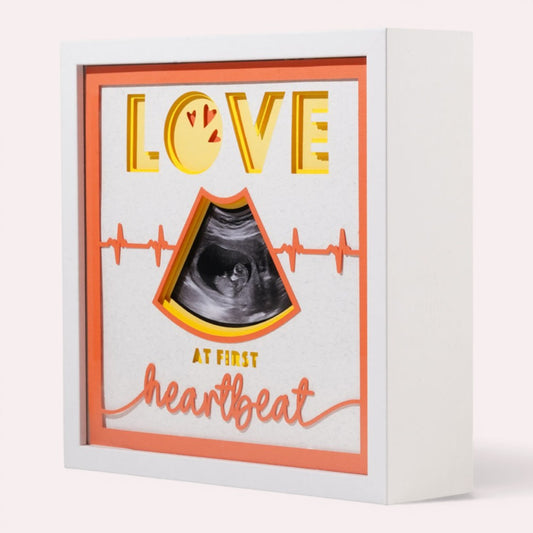 Love at First Heartbeat Photo Frame