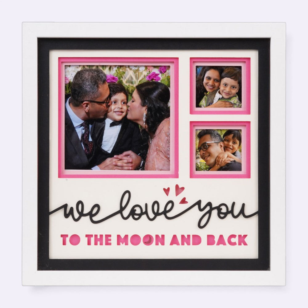 Love You To The Moon Photo Frame