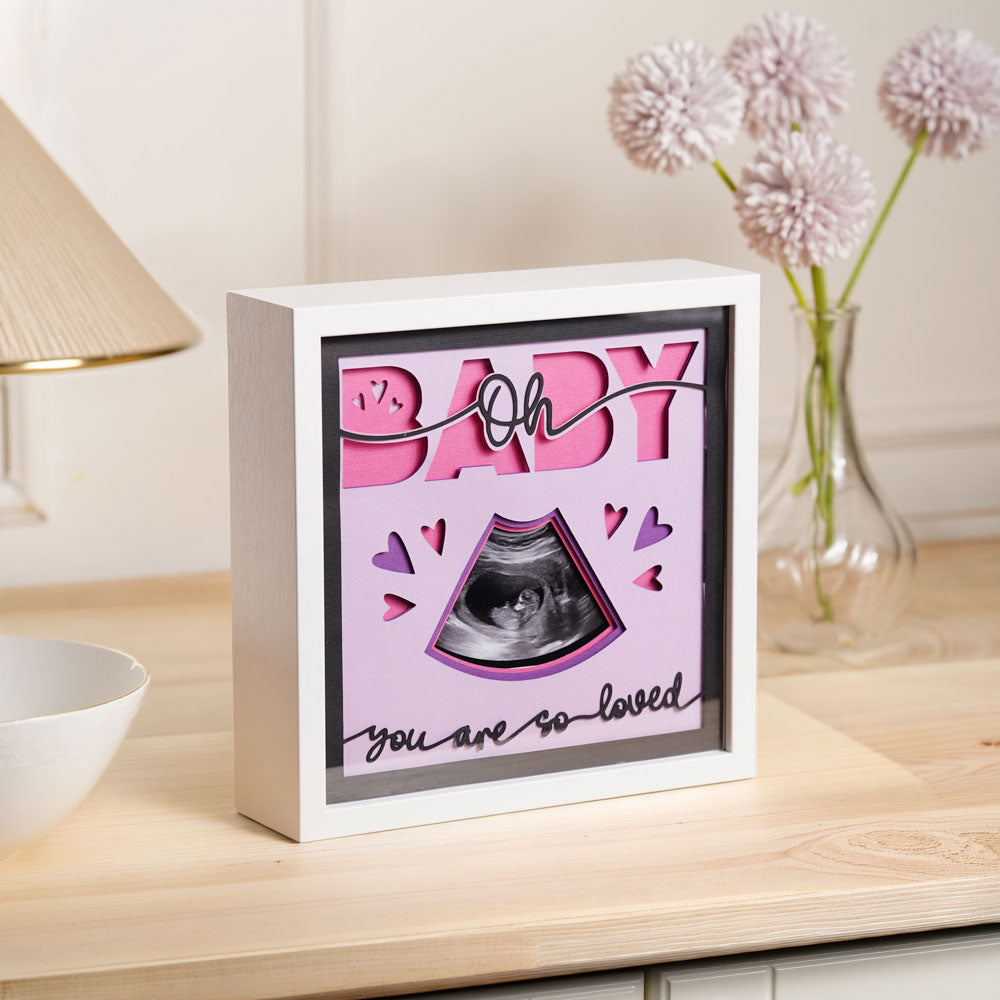 Sonogram Memory Photo Frame