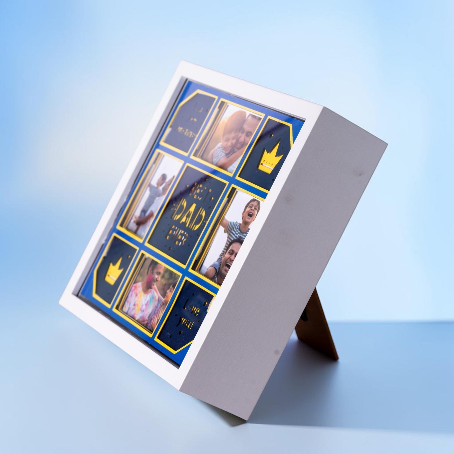 Best Dad Ever! - 4 Photo Collage Frame